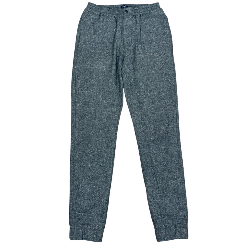 J. CREW Men's EUC Wool Stadium‎ Jogger Pant Gray | Size XS - Picture 2 of 9